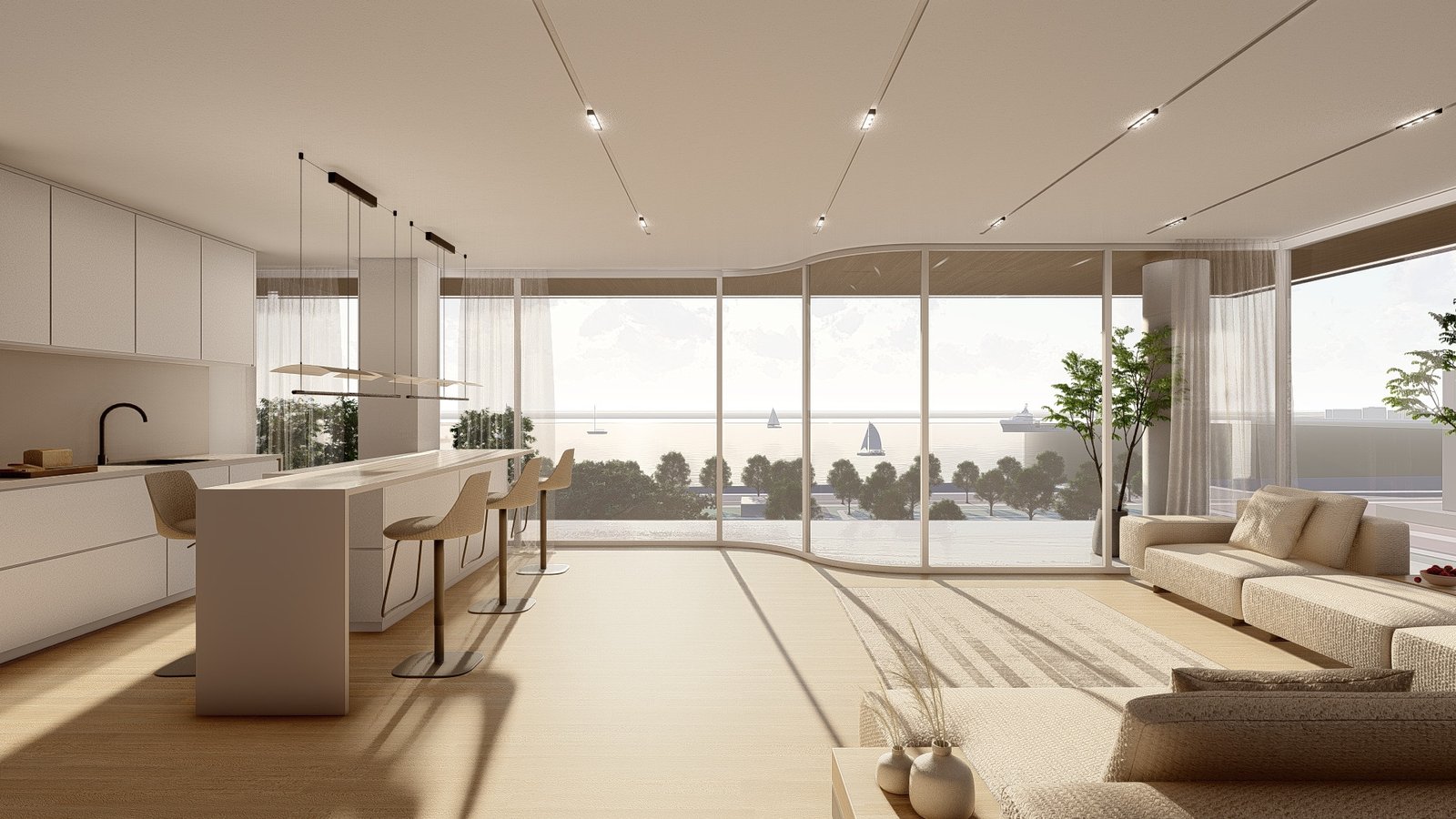 Apartment for Sale – Prime Seafront Location in Thessaloniki